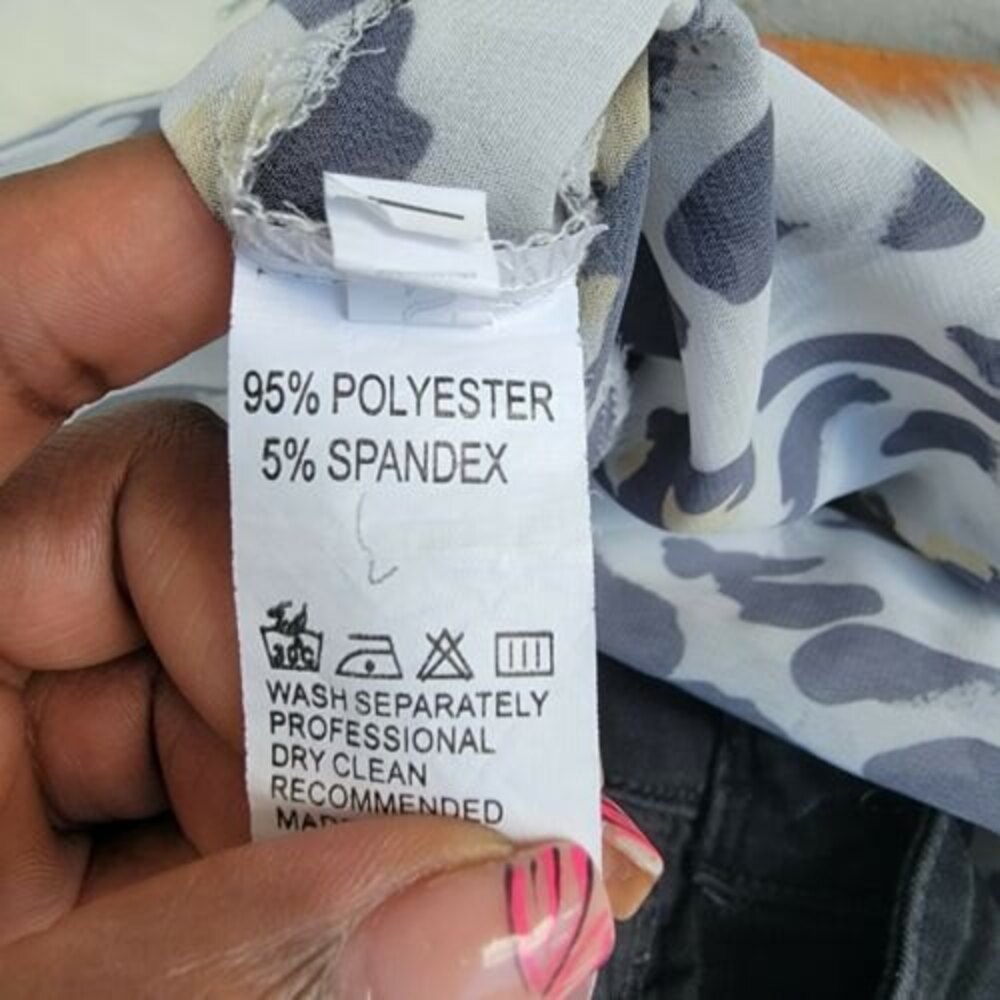 Womens Leopard Print Sheer Open Front Cardigan/Sw… - image 3